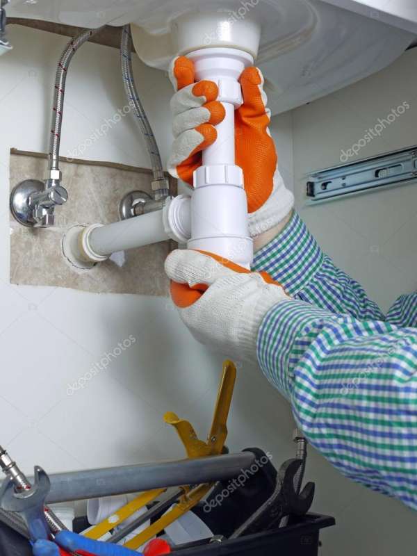 plumbing a sink